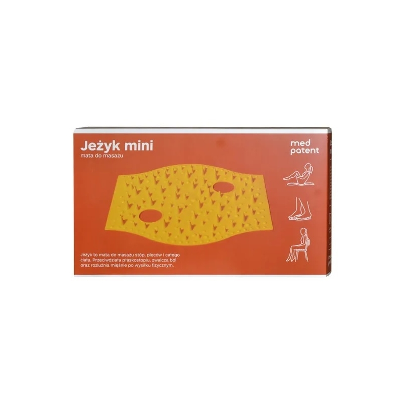 Mini ežiukas - korekcinio masažo kilimėlis