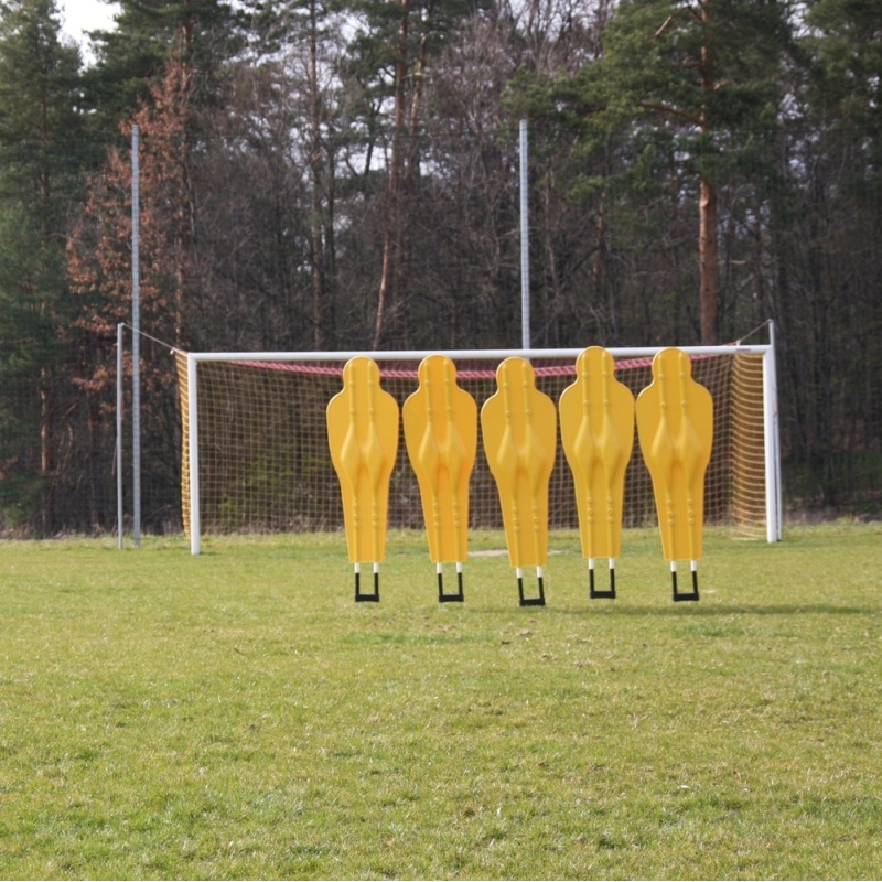 Pakreipiama futbolo treniruočių siena (5 figūros)