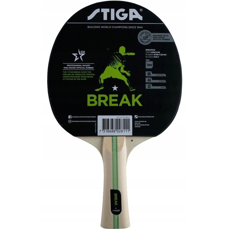 "Stiga Break" stalo teniso raketė