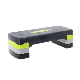 HMS žalios/pilkos spalvos aerobikos steperis AS002