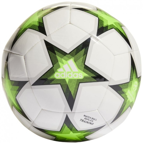 Adidas Finale Club futbolo kamuolys, 4 dydžio, baltos ir žalios spalvos