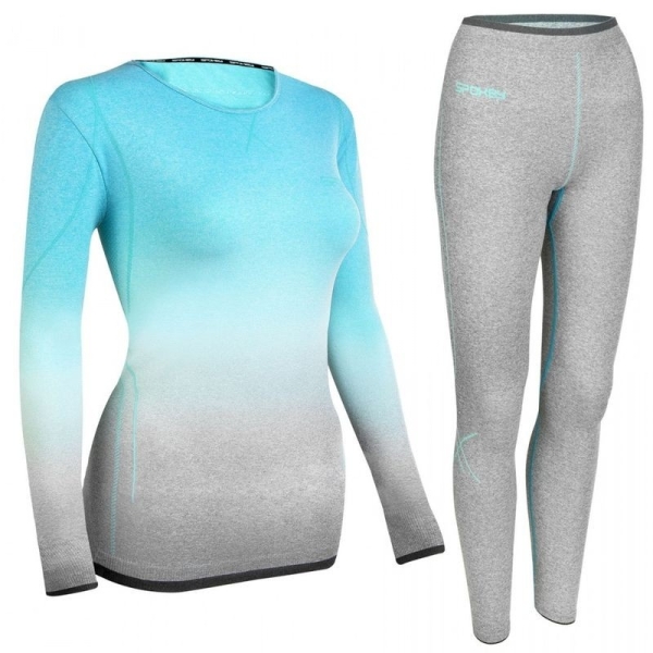 Moteriški terminiai apatiniai drabužiai Spokey, 928776, dydis L/XL, pilkai mėlyna spalva Moteriški terminiai apatiniai drabužiai Spokey, 928776, dydis L/XL, pilkai mėlyna spalva