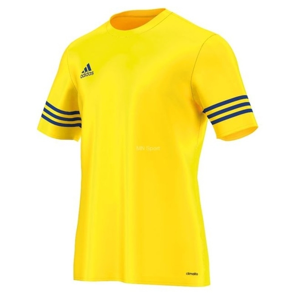 Adidas Entrada marškinėliai, F50489, dydis 2XL, geltonai mėlyna spalva Adidas Entrada marškinėliai, F50489, dydis 2XL, geltonai mėlyna spalva