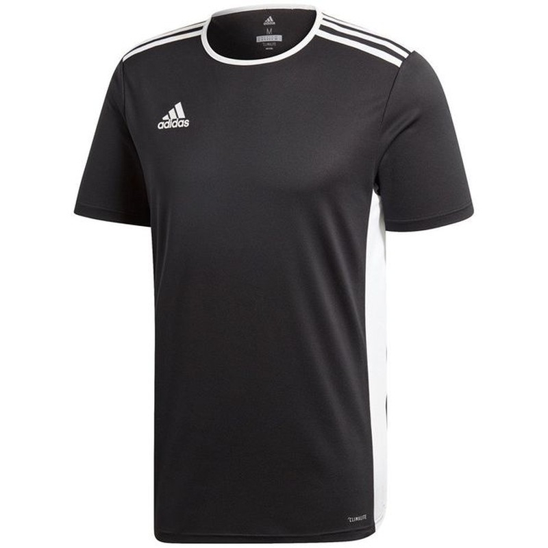 Adidas Entrada marškinėliai, 18JSY, dydis 140, juodi
