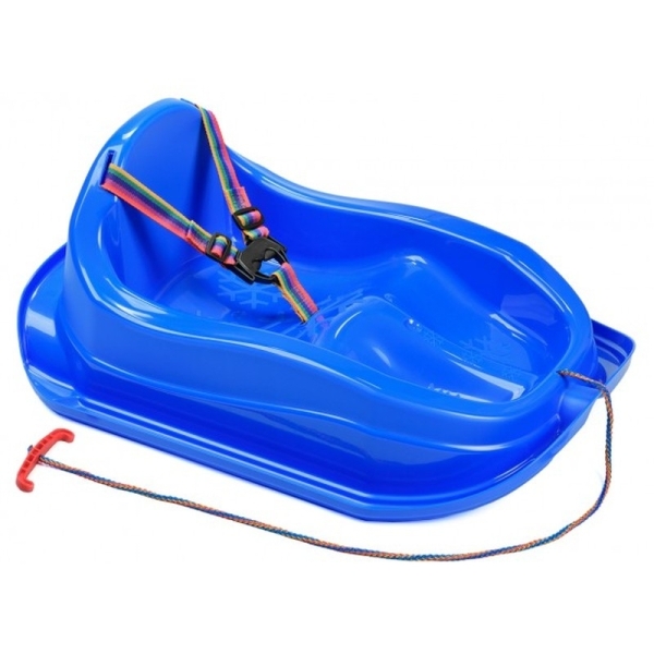 Mini plastikinės rogutės, mėlynos spalvos Mini plastikinės rogutės, mėlynos spalvos