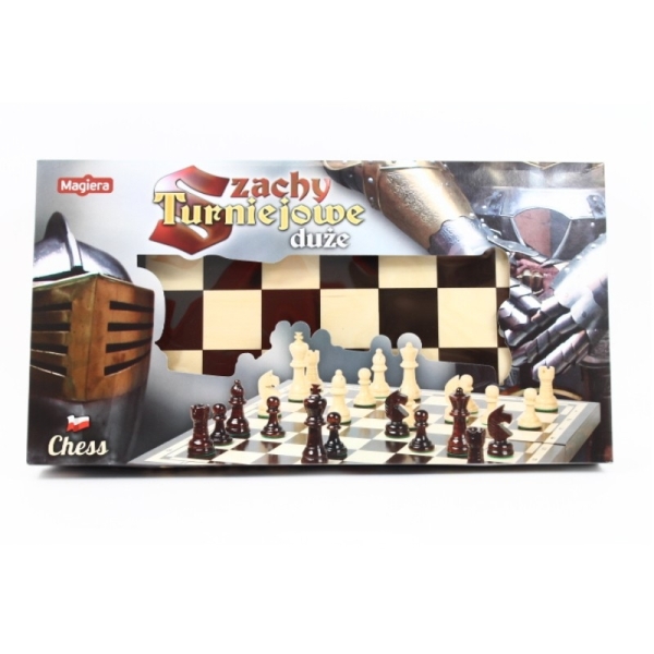 Didieji turnyriniai šachmatai - Magiera - 44 cm Didieji turnyriniai šachmatai - Magiera - 44 cm