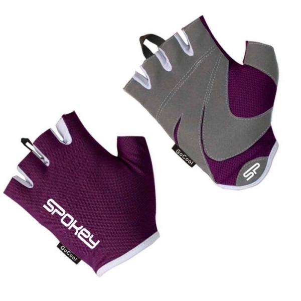 "Spokey" fitneso pirštinės, "Lady Fit", 928971, dydis M, spalva violetinė-pilka "Spokey" fitneso pirštinės, "Lady Fit", 928971, dydis M, spalva violetinė-pilka