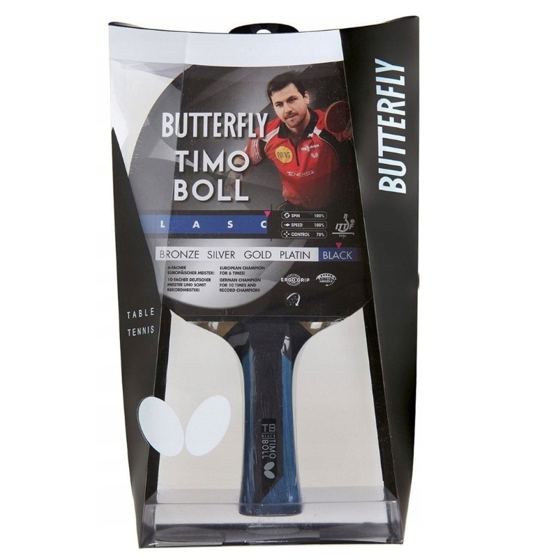 Butterfly stalo teniso raketė Timo Boll Black