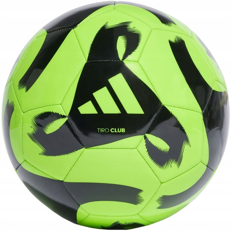 Adidas Tiro Club futbolo kamuolys, 5 dydis, žalia-juoda spalva
