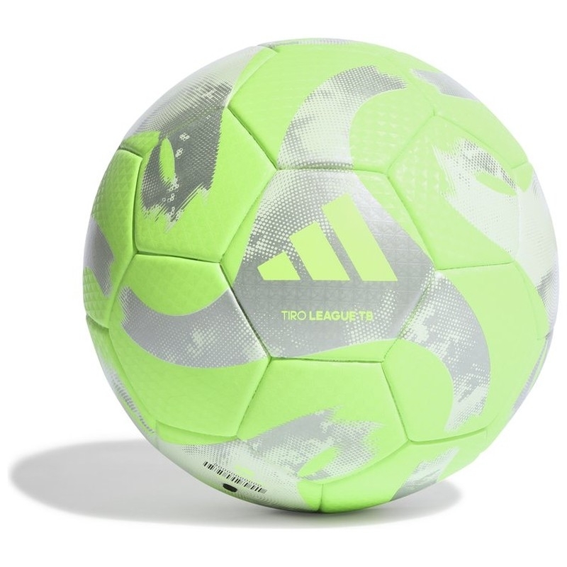 Adidas Tiro League TB futbolo kamuolys, 5 dydis, žalia/sidabrinė spalva