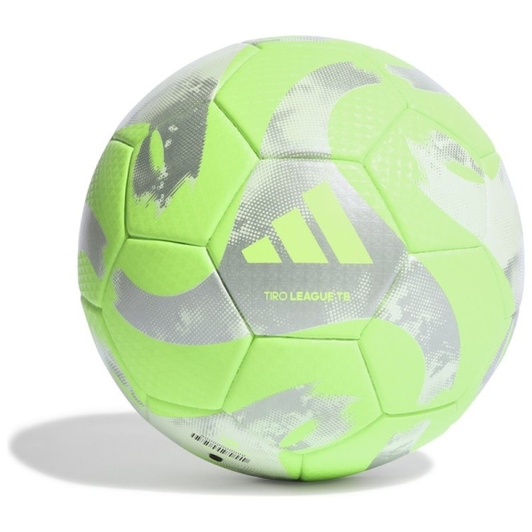 Adidas Tiro League TB futbolo kamuolys, 5 dydis, žalia/sidabrinė spalva Adidas Tiro League TB futbolo kamuolys, 5 dydis, žalia/sidabrinė spalva