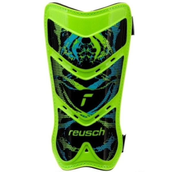 "Reusch Shinguard Attakt Lite" futbolo kamuolys, XS dydis, žalia-juoda-mėlyna spalva