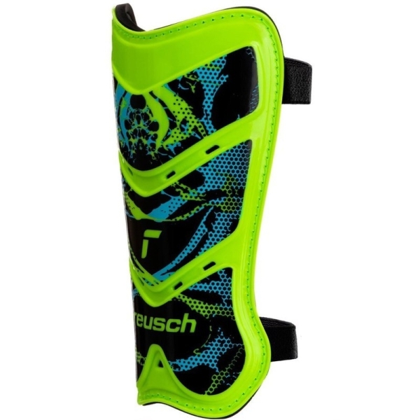 "Reusch Shinguard Attakt Lite" futbolo kamuolys, dydis L, spalva žalia-juoda-mėlyna