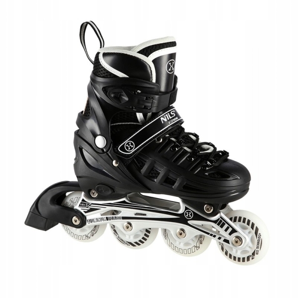 A-l riedučiai, Nils Extreme 4-in-1 LED, NH10905, dydis (S) 31-34, juodos spalvos