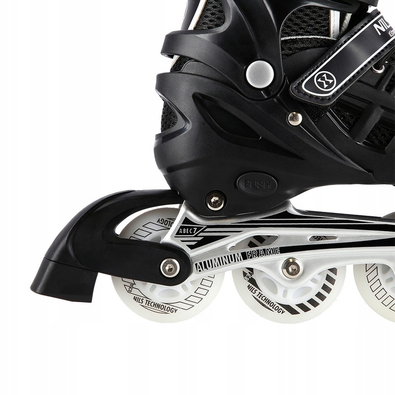 A-l riedučiai, Nils Extreme 4-in-1 LED, NH10905, dydis (S) 31-34, juodos spalvos