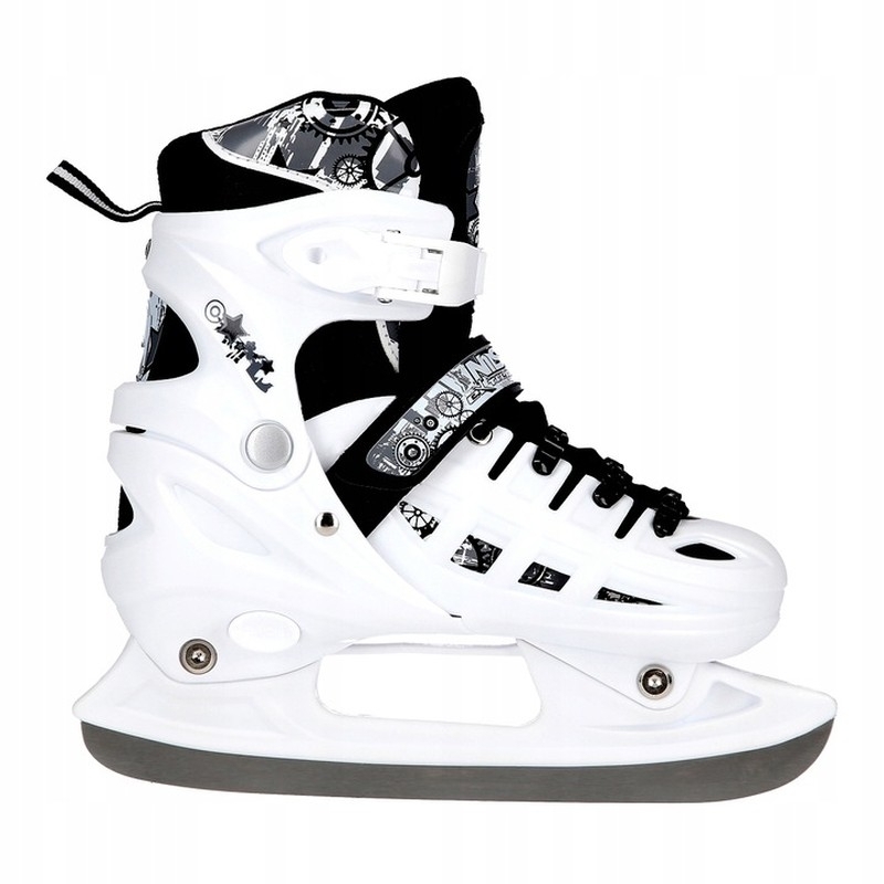 A-l riedučiai, Nils Extreme 4-in-1 LED, NH10905, dydis (S) 31-34, baltos spalvos