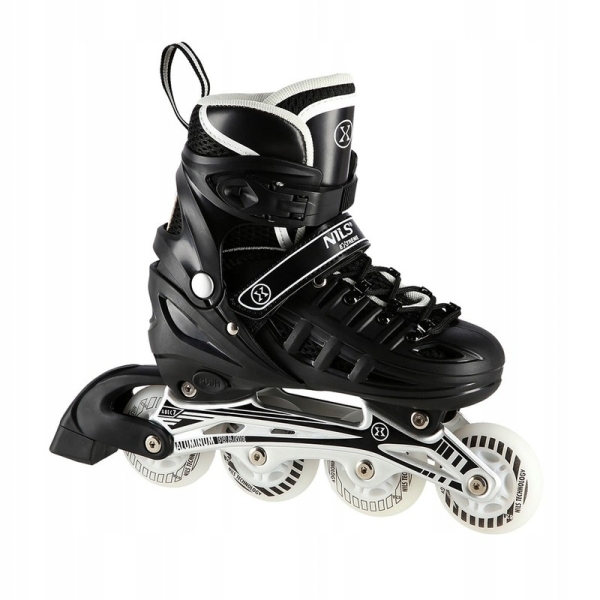 A-l riedučiai, Nils Extreme 4-in-1 LED, NH10905, dydis (M) 35-38, juodos spalvos
