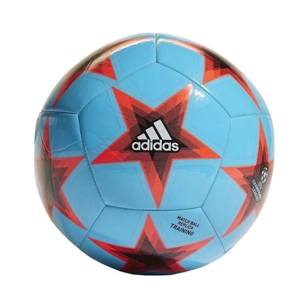 Adidas Finale Club futbolo kamuolys, 5 dydis, mėlyna-raudona-juoda spalva Adidas Finale Club futbolo kamuolys, 5 dydis, mėlyna-raudona-juoda spalva