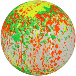 Guminis kamuolys 18 cm (PVC)