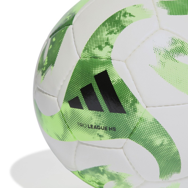 Adidas Tiro League HS futbolo kamuolys, 5 dydis, baltos ir žalios spalvos