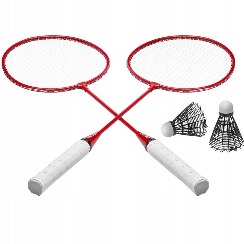 Kayoba badmintono rinkinys - tinklas, raketės rinkinys su eleronu
