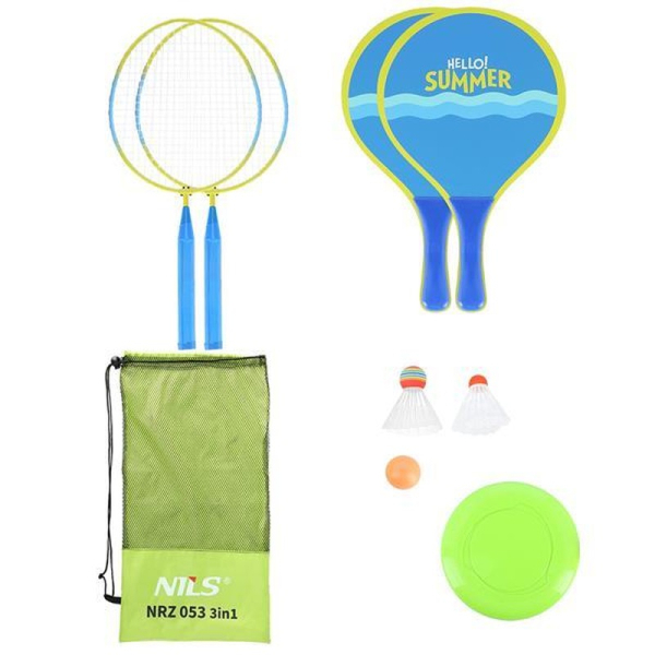 NILS badmintono rinkinys, NRZ053 3in1
