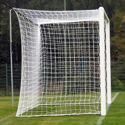 Futbolo tinklai 7,32 x 2,44 m, PP 4 mm, gylis 120/150 cm