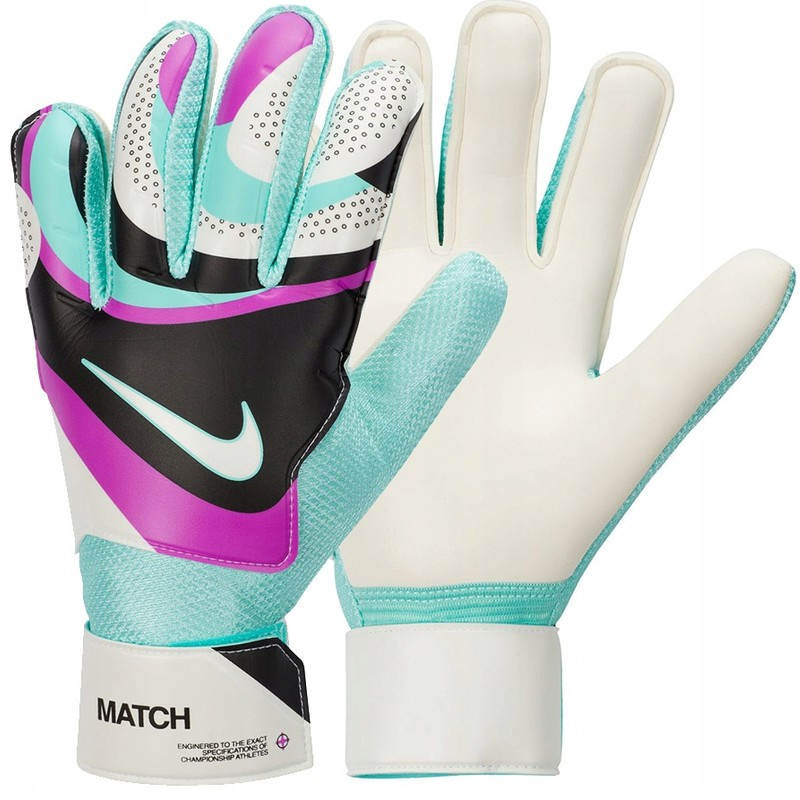 "Nike GK Match" vartininko pirštinės, 4 dydžio, įvairiaspalvės