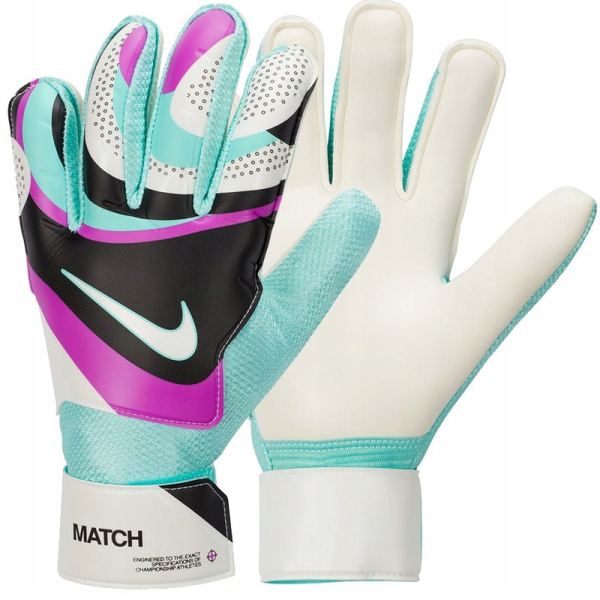 "Nike GK Match" vartininko pirštinės, 4 dydžio, įvairiaspalvės