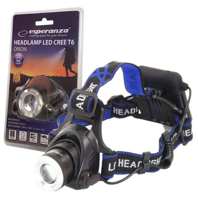Priekinis žibintas "Esperanza", "Led Cree T6 Orion