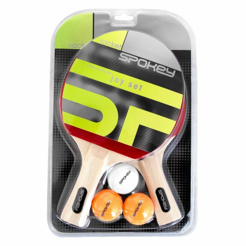 "Spokey Roll Joy" stalo teniso rinkinys 2 raketės + tinklelis + 3 kamuoliukai