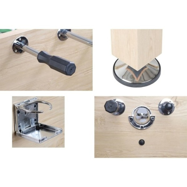 Futbolo stalas - stalo futbolas - modelis LEEDS 60 kg