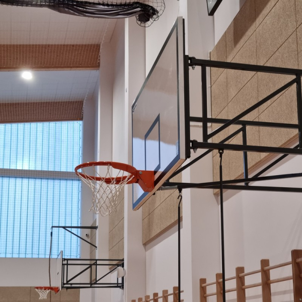 SPRINGMATIC spyruoklinis krepšinio lankas su kabliais