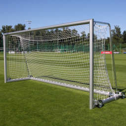 Futbolo tinklai 7,32 x 2,44 m, PE 4 mm, gylis 100/120 cm