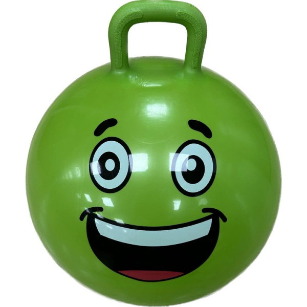 "Enero Toys" šoklusis kamuolys 45 cm, žalios spalvos "Enero Toys" šoklusis kamuolys 45 cm, žalios spalvos
