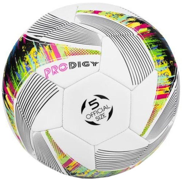 Spokey WT Prodigy futbolo kamuolys, 5 dydžio, baltas
