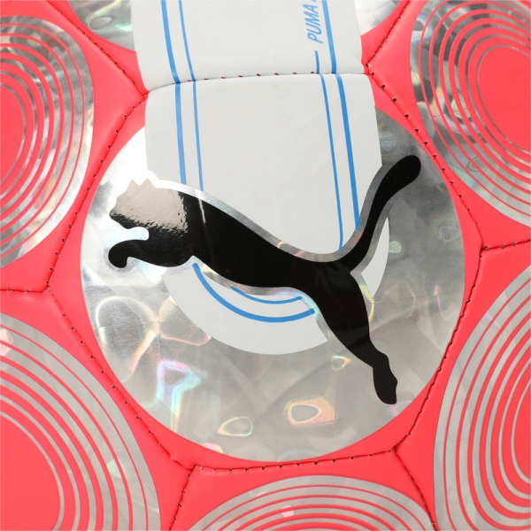 "Puma Cage" futbolo kamuolys, 5 dydžio, rožinės ir sidabrinės spalvos