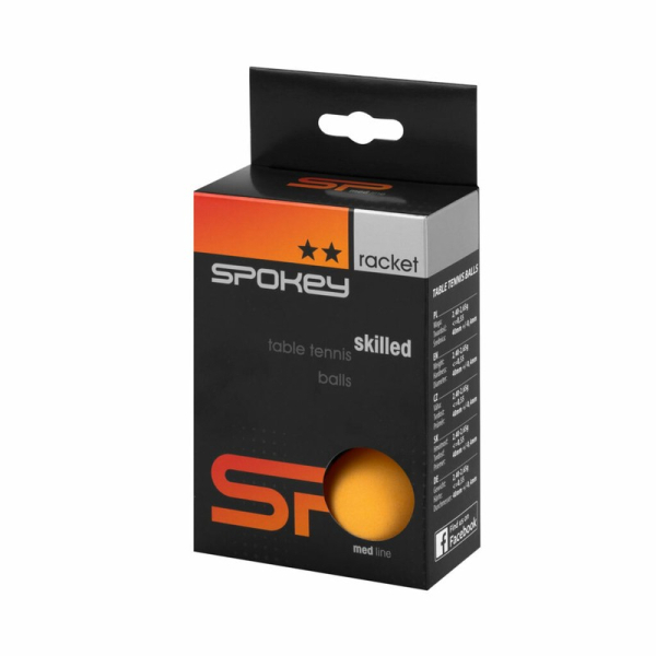 "Spokey" stalo teniso kamuoliukas "Skilled" 2 * oranžinis