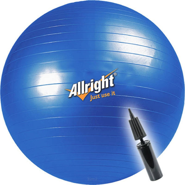 "Allright" gimnastikos kamuolys, 55 cm "Allright" gimnastikos kamuolys, 55 cm