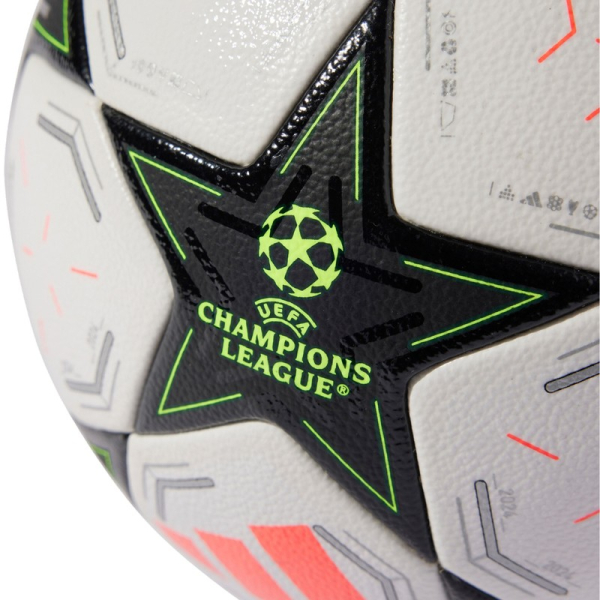 "Adidas UCL Competition" futbolo kamuolys, 5 dydžio, juodai baltas