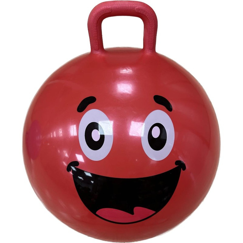 "Enero Toys" šoklusis kamuolys 45 cm, raudonos spalvos