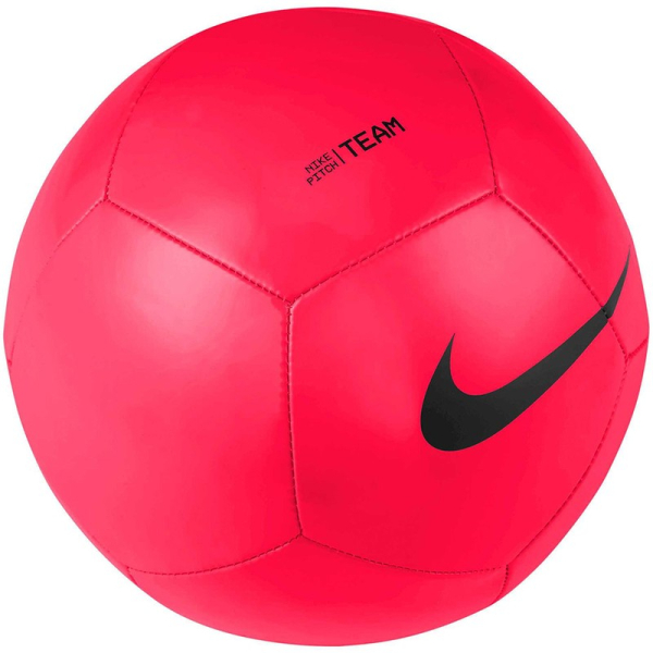 Nike Pitch Team futbolo kamuolys, 4 dydžio, raudonos spalvos Nike Pitch Team futbolo kamuolys, 4 dydžio, raudonos spalvos