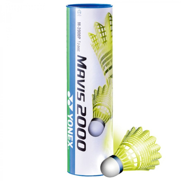 "Yonex Mavis 2000" badmintono raketė, vidutinio greičio, geltona "Yonex Mavis 2000" badmintono raketė, vidutinio greičio, geltona