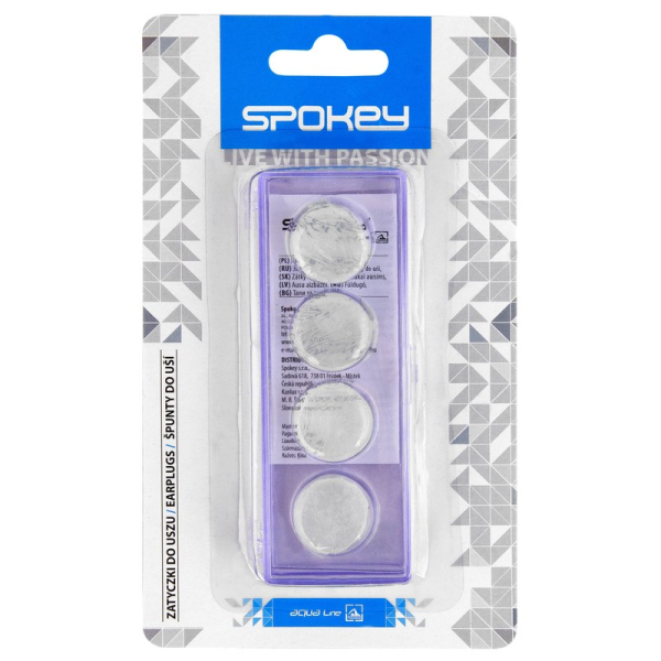 "Spokey SHELL" ausų kištukai, 84120