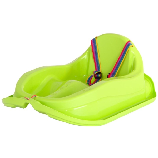 Mini plastikinės rogutės, žalios Mini plastikinės rogutės, žalios