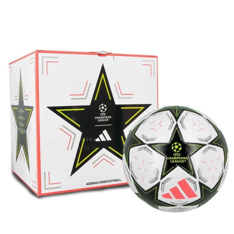 adidas UCL League futbolo kamuolys, 5 dydžio, baltos ir juodos spalvos