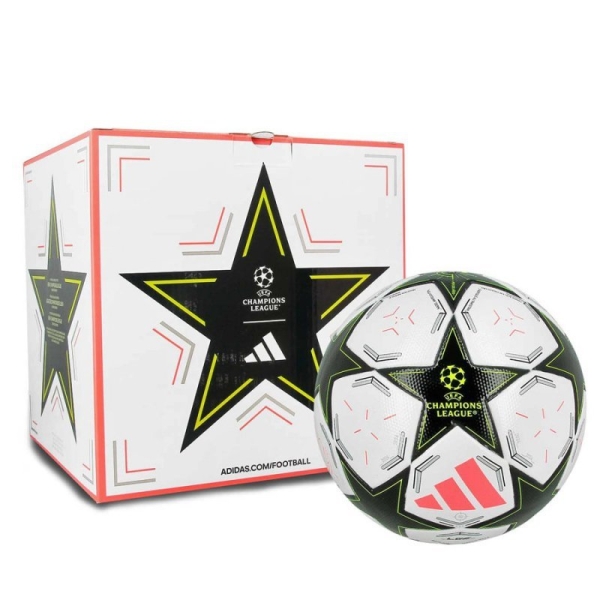 adidas UCL League futbolo kamuolys, 5 dydžio, baltos ir juodos spalvos