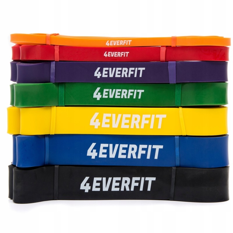 4EVERFIT treniruočių guma, juodos spalvos