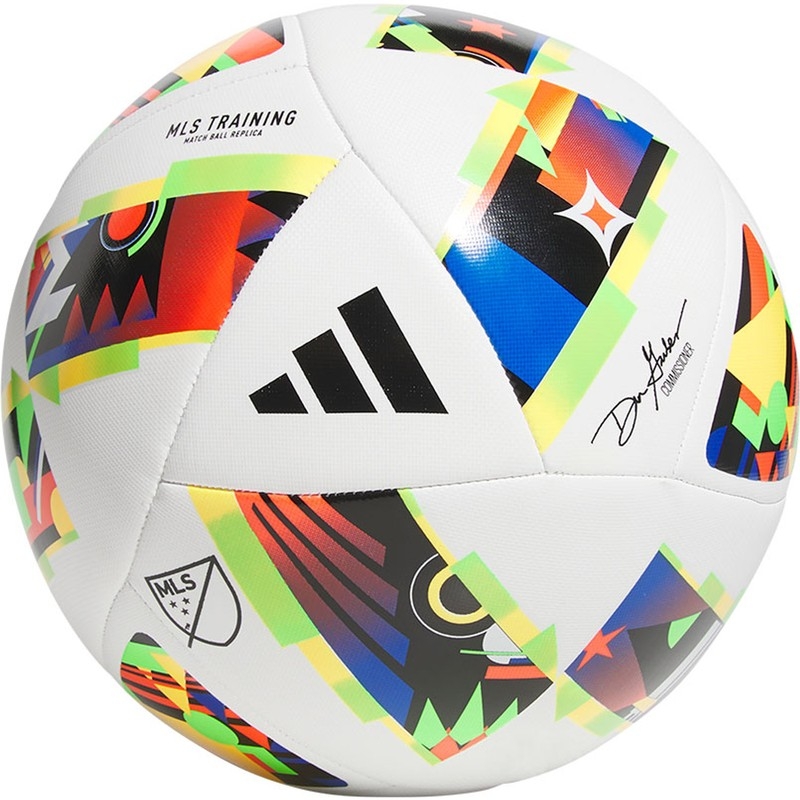 Adidas MLS treniruočių futbolo kamuolys, 5 dydžio, įvairiaspalvis