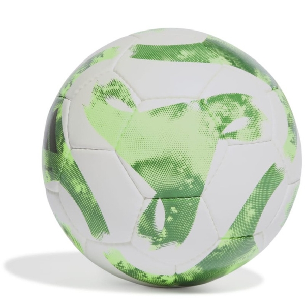 Adidas Tiro League HS futbolo kamuolys, 4 dydžio, žalios ir baltos spalvos Adidas Tiro League HS futbolo kamuolys, 4 dydžio, žalios ir baltos spalvos
